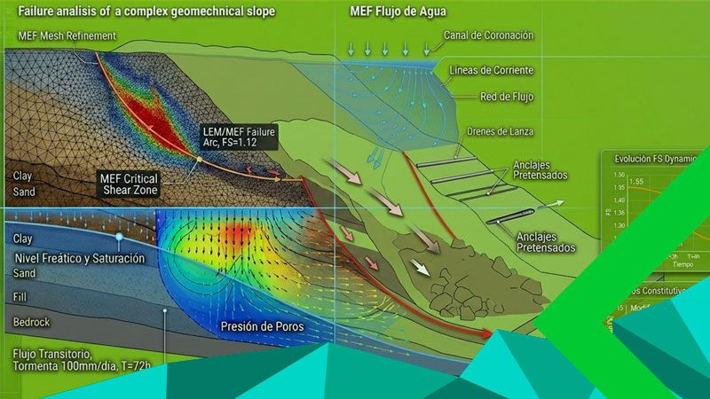 PORTADA Estabilidad de Taludes con Modulos MEF y MEF Flujo de Agua